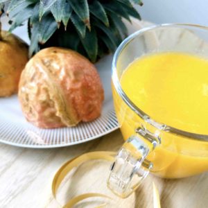 Recette Jus Ananas Passion (sans sucres ajoutés)