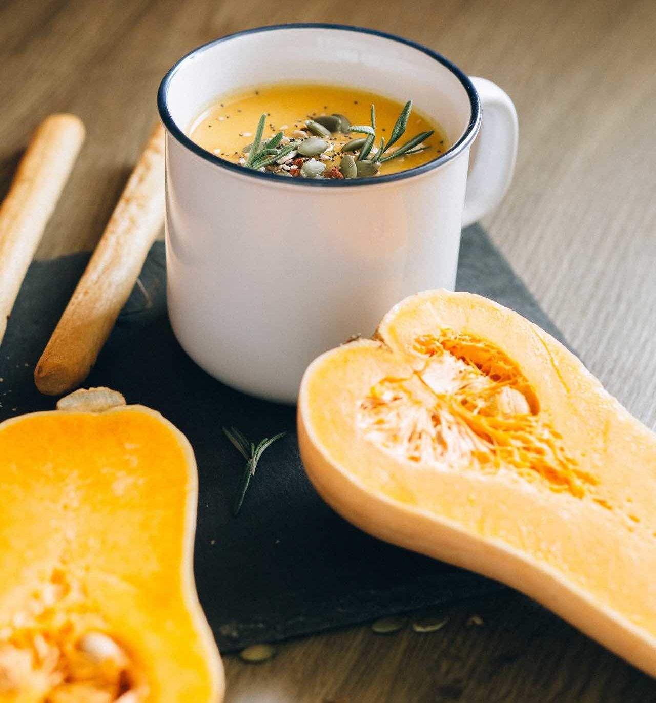 Recette Soupe courge Butternut vegan